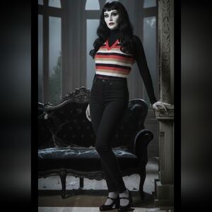 Vintage 70s Pull over SweaterVest Unisex M